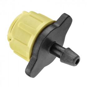 Gotejador Regulável Amarelo 0-40L/H